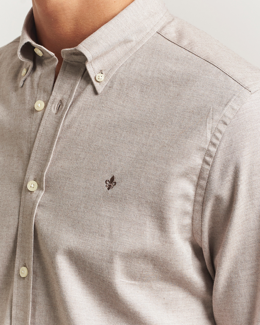 Herren | Hemden | Morris | Watts Flannel Shirt Khaki