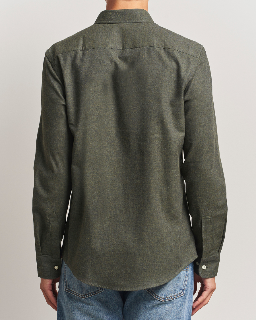 Herren | Hemden | Morris | Watts Flannel Shirt Olive