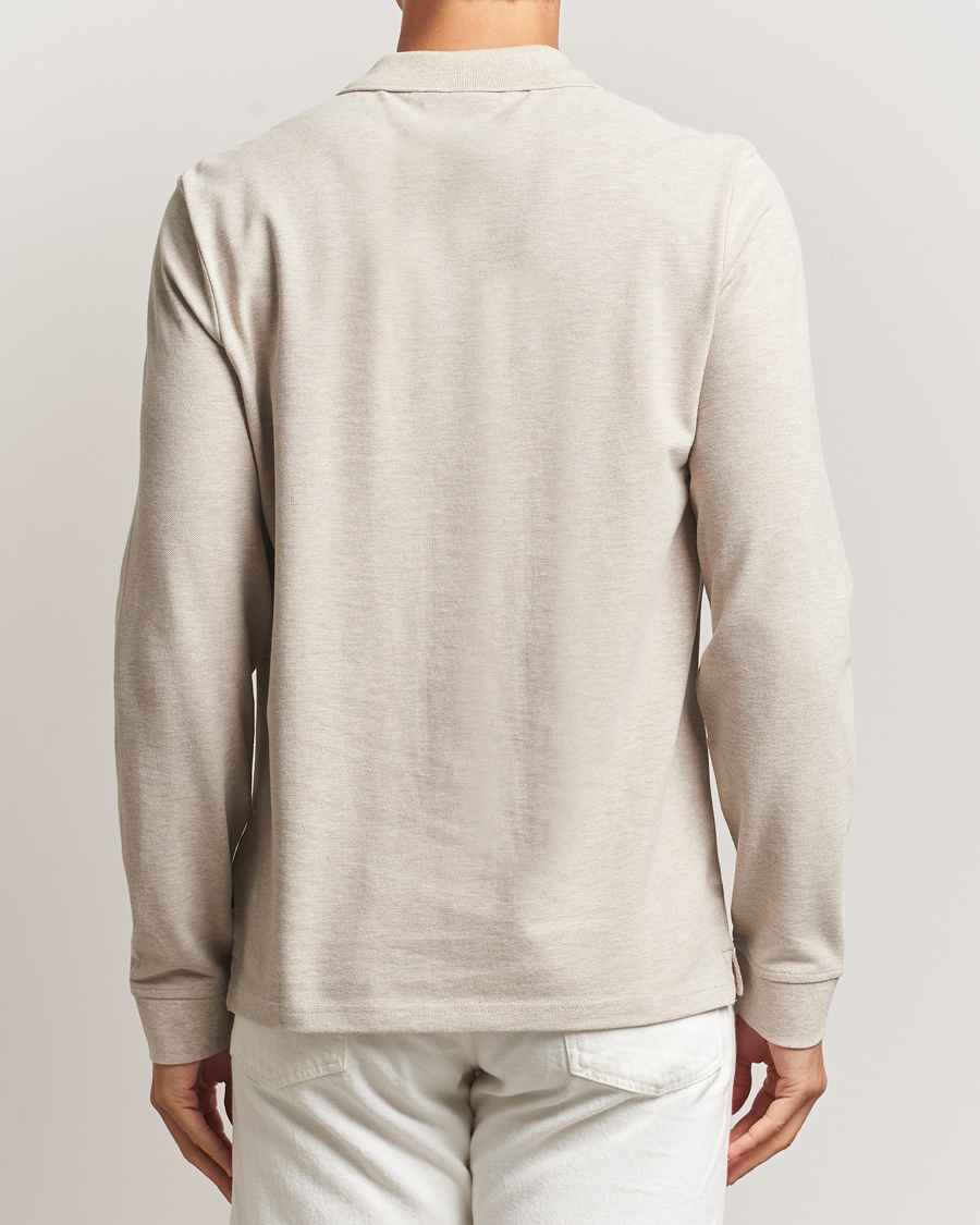 Herren | Pullover | Morris | Camden Long Sleeve Polo Khaki