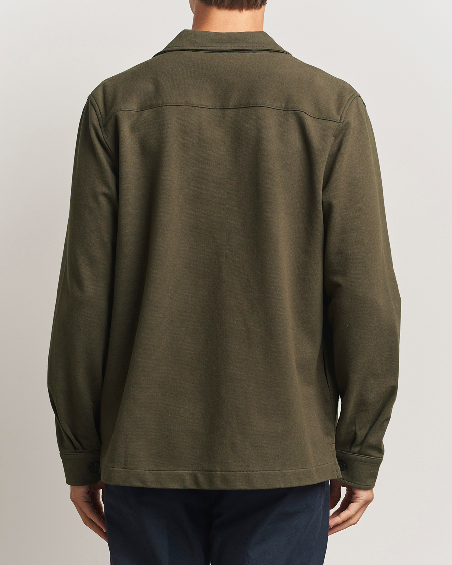 Herren | Hemden | Morris | Andrew Jersey Overshirt Brown