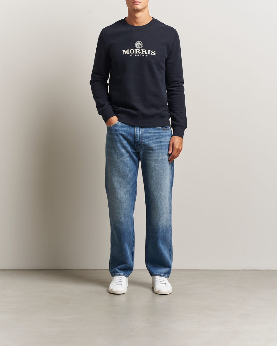 Herren | Pullover | Morris | Brian Sweatshirt Old Blue