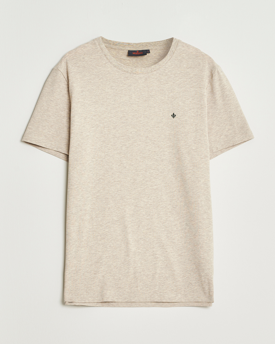 Herren | T-Shirts | Morris | James Crew Neck T-Shirt Khaki