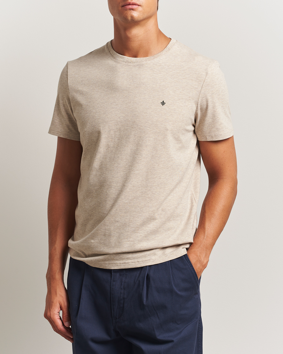 Herren | T-Shirts | Morris | James Crew Neck T-Shirt Khaki