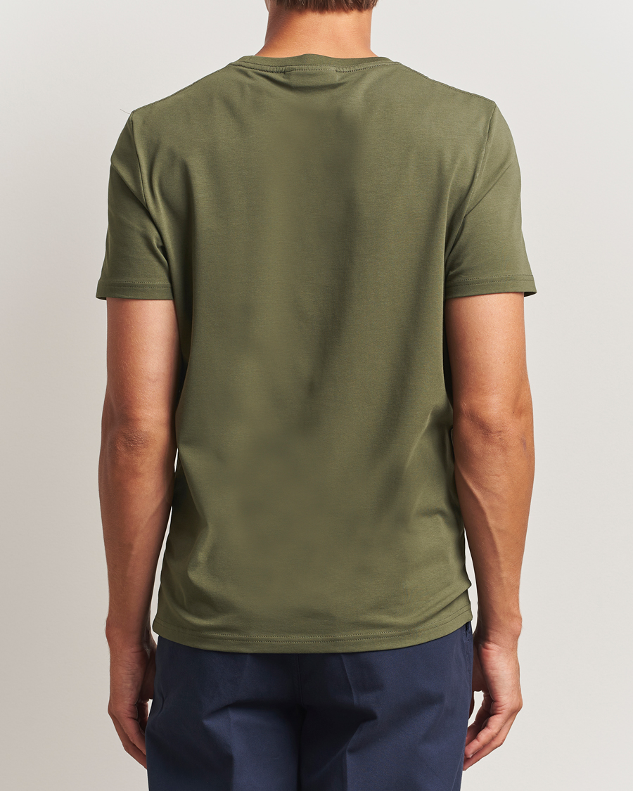 Herren | T-Shirts | Morris | James Crew Neck T-Shirt Olive