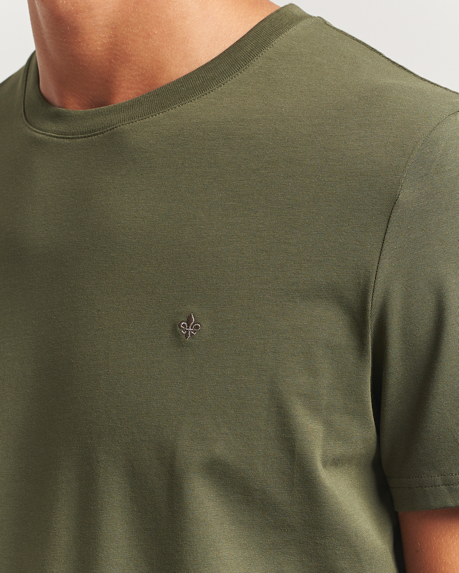 Herren | T-Shirts | Morris | James Crew Neck T-Shirt Olive