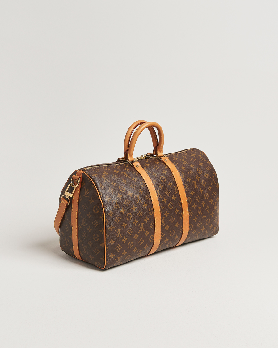 Herren | Pre-Owned & Vintage Bags | Louis Vuitton Pre-Owned | Keepall Bandoulière 45 Monogram
