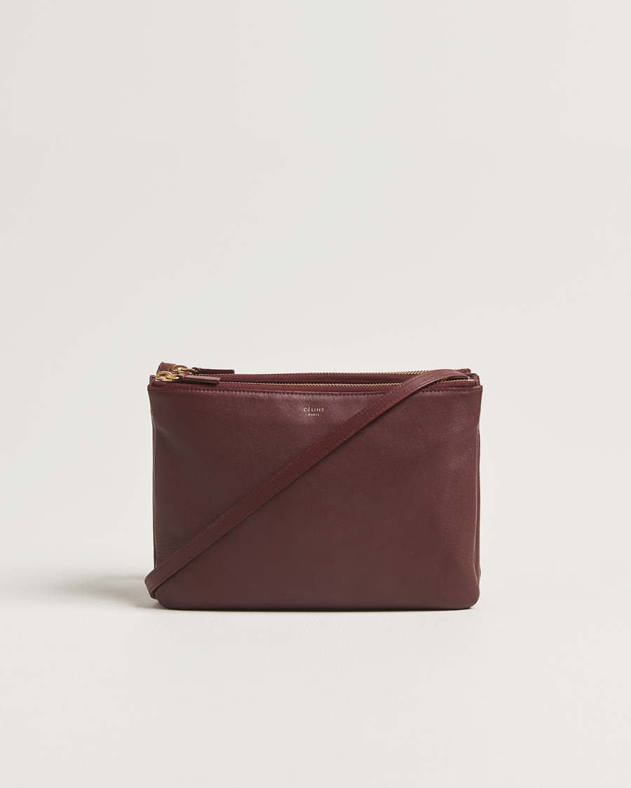 Herren | Gifts for Her | Celine Pre-Owned | Trio Bag Medium Bordeaux