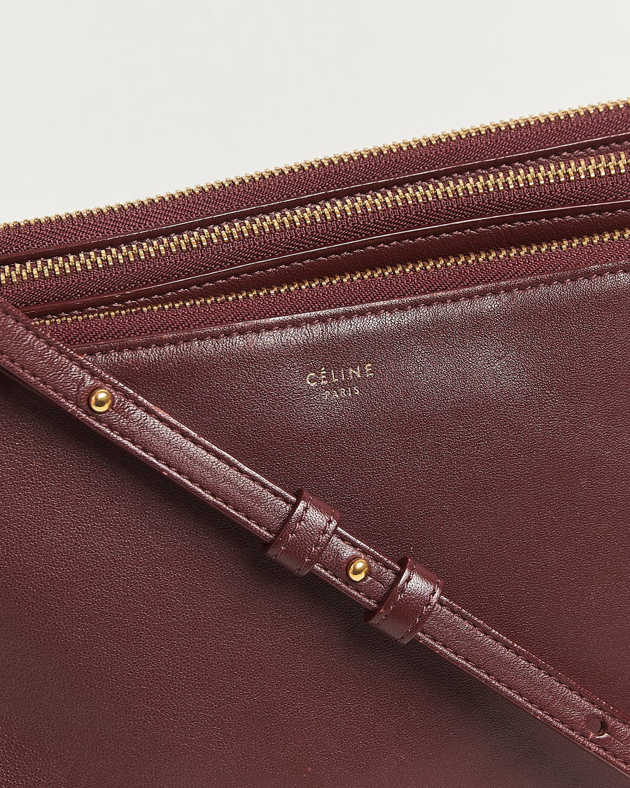 Herren | Gifts for Her | Celine Pre-Owned | Trio Bag Medium Bordeaux