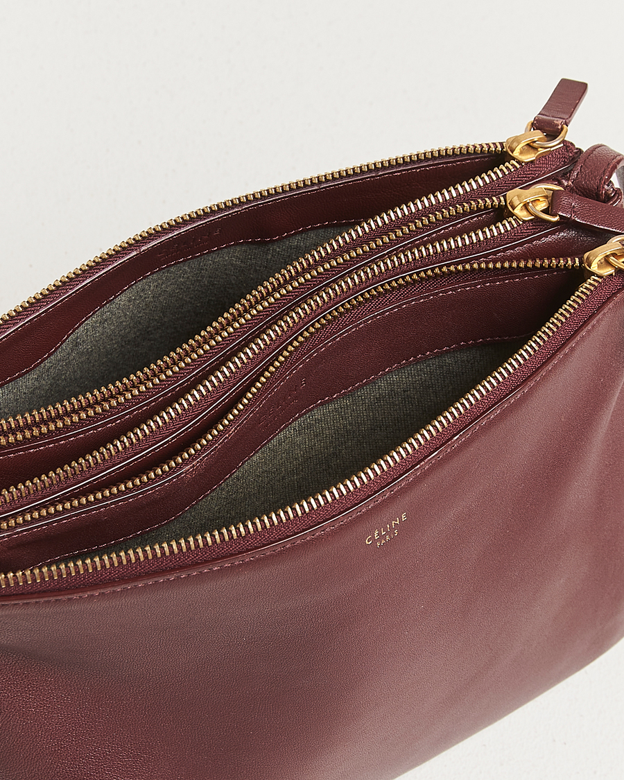 Herren | Gifts for Her | Celine Pre-Owned | Trio Bag Medium Bordeaux