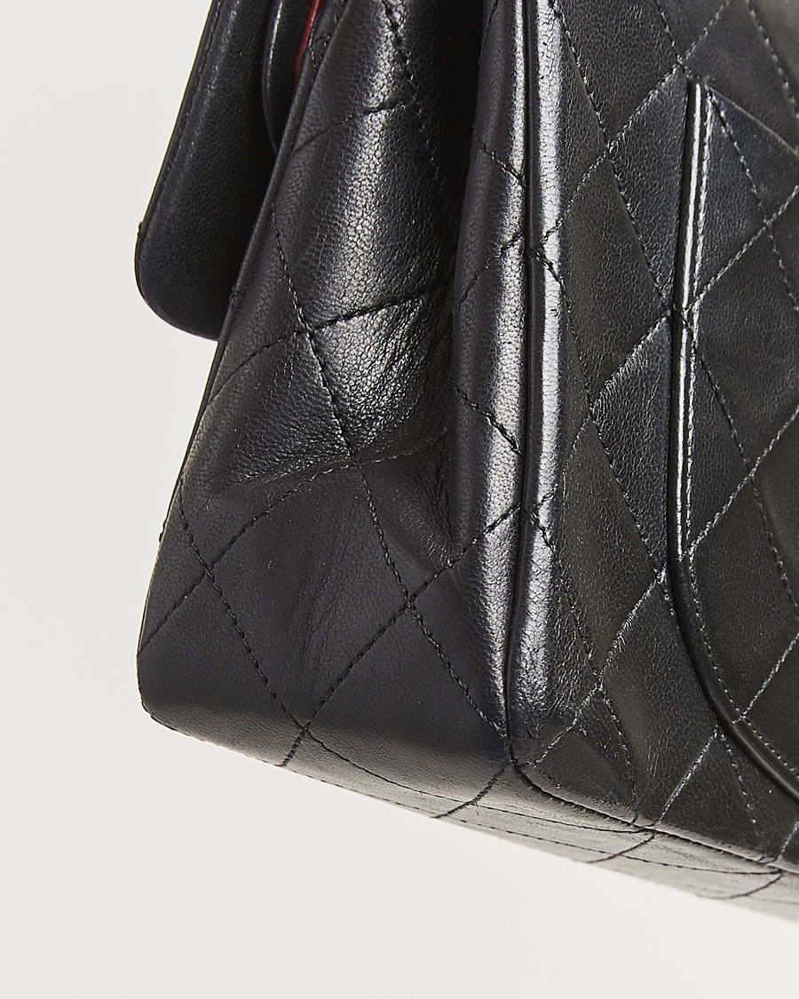 Herren | Pre-Owned & Vintage Bags | Chanel Pre-Owned | Classic Double Flap Small Lambskin Black