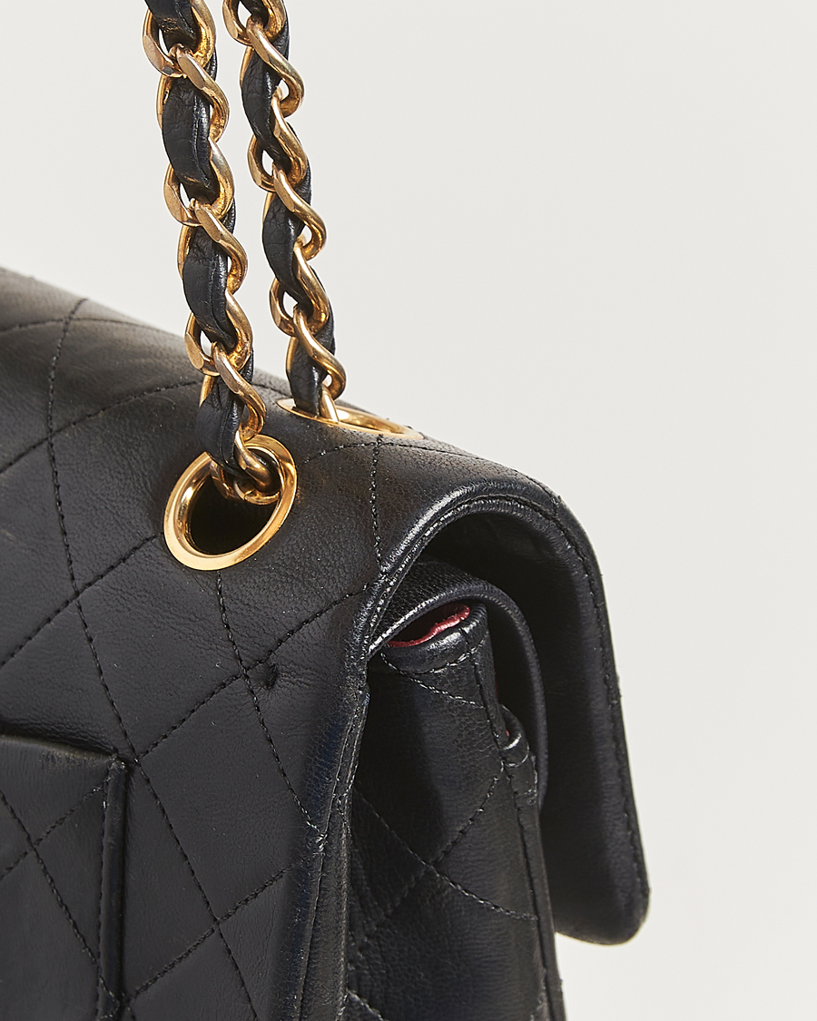 Herren | Pre-Owned & Vintage Bags | Chanel Pre-Owned | Classic Double Flap Small Lambskin Black