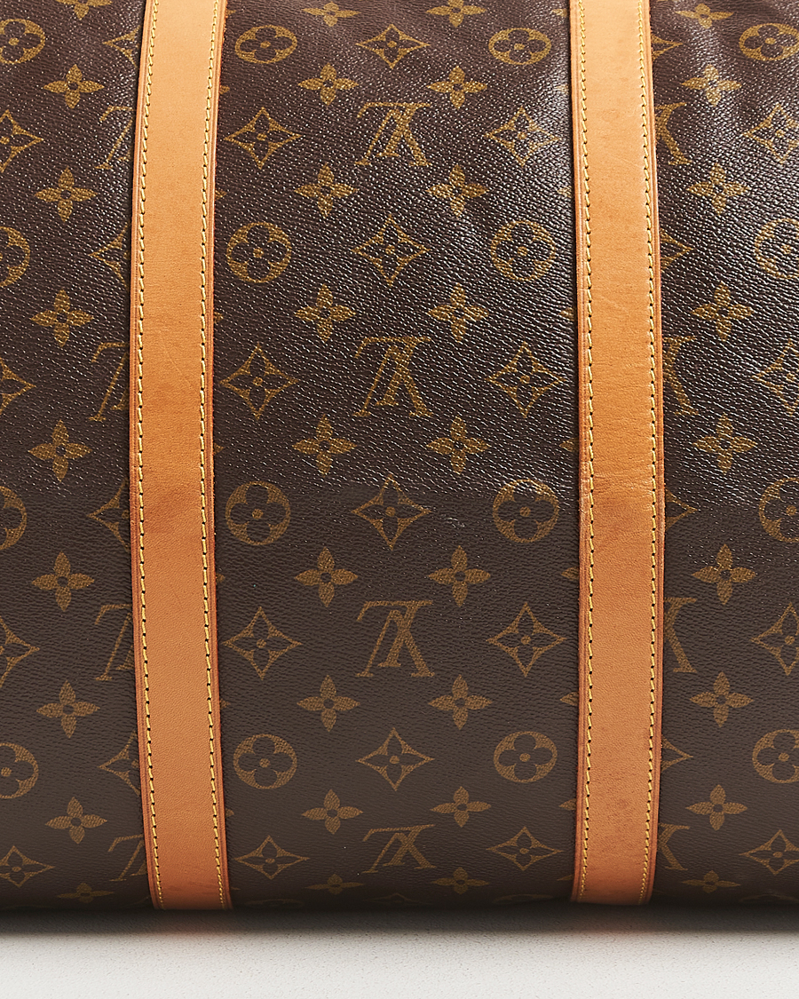 Herren | Pre-Owned & Vintage Bags | Louis Vuitton Pre-Owned | Keepall Bandoulière 55 Monogram