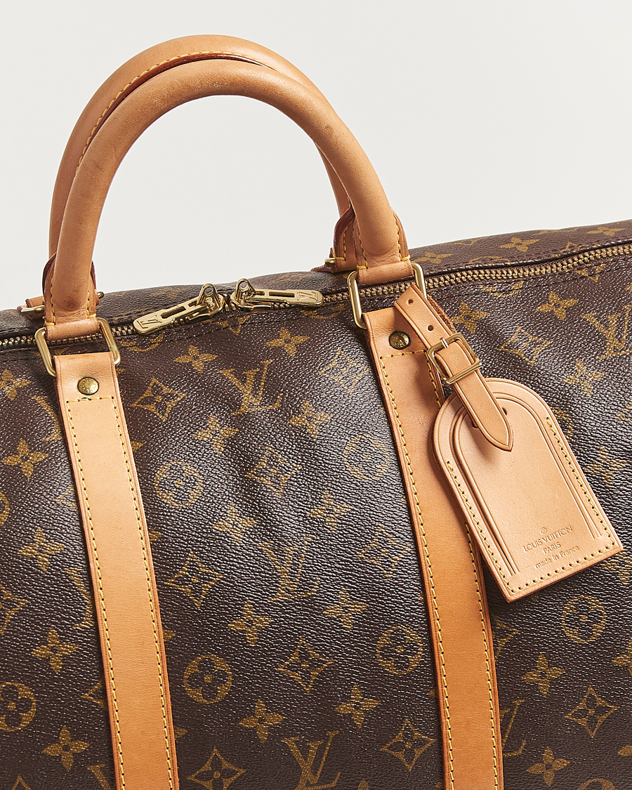 Herren | Pre-Owned & Vintage Bags | Louis Vuitton Pre-Owned | Keepall Bandoulière 55 Monogram