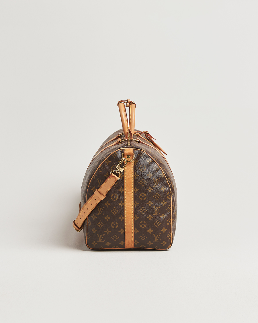 Herren | Pre-Owned & Vintage Bags | Louis Vuitton Pre-Owned | Keepall Bandoulière 55 Monogram
