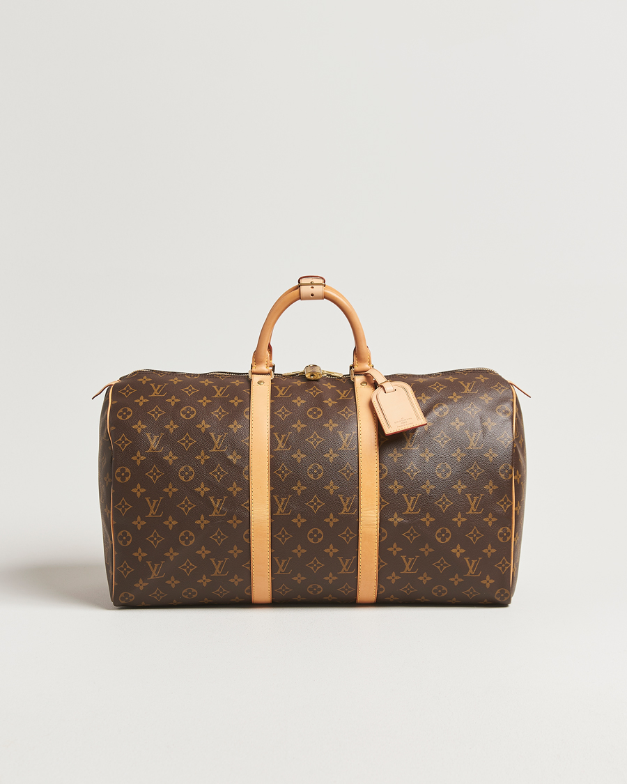 Herren | Pre-Owned & Vintage Bags | Louis Vuitton Pre-Owned | Keepall 50 Monogram