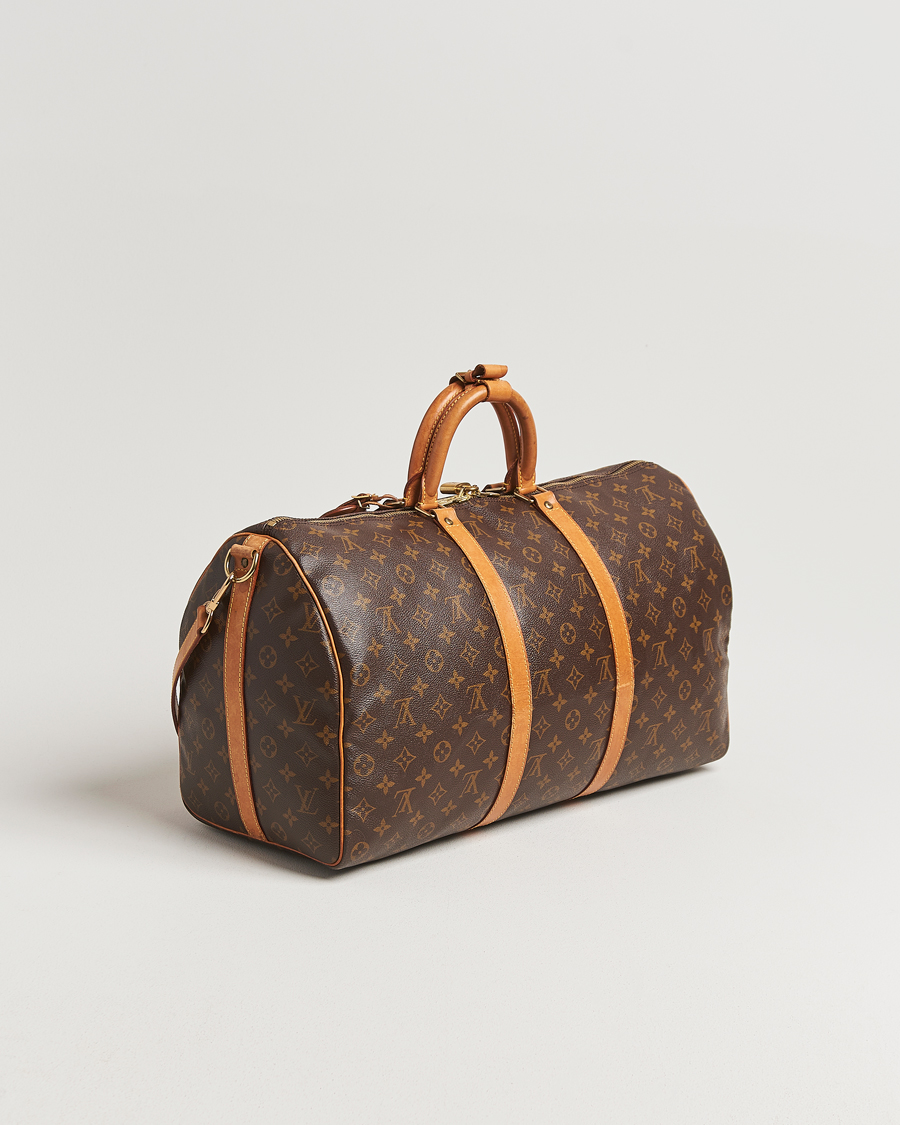Herren | Pre-Owned & Vintage Bags | Louis Vuitton Pre-Owned | Keepall Bandoulière 50 Monogram