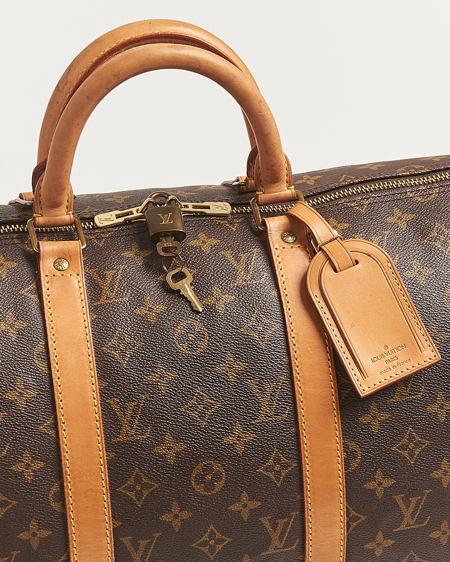 Herren | Pre-Owned & Vintage Bags | Louis Vuitton Pre-Owned | Keepall Bandoulière 50 Monogram
