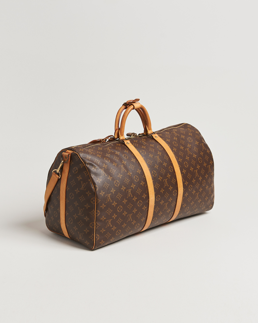 Herren | Pre-Owned & Vintage Bags | Louis Vuitton Pre-Owned | Keepall Bandoulière 55 Monogram