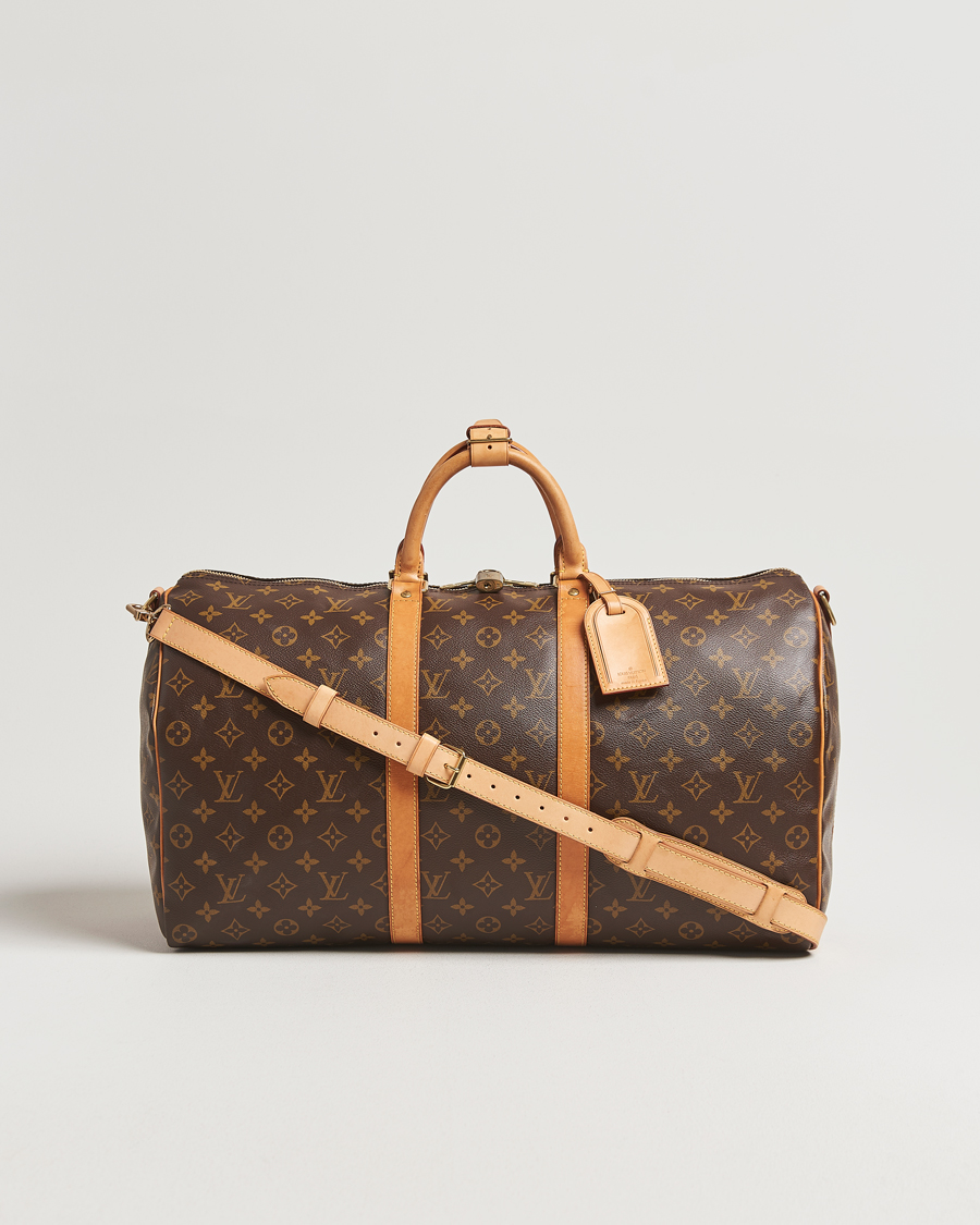 Herren | Pre-Owned & Vintage Bags | Louis Vuitton Pre-Owned | Keepall Bandoulière 50 Monogram