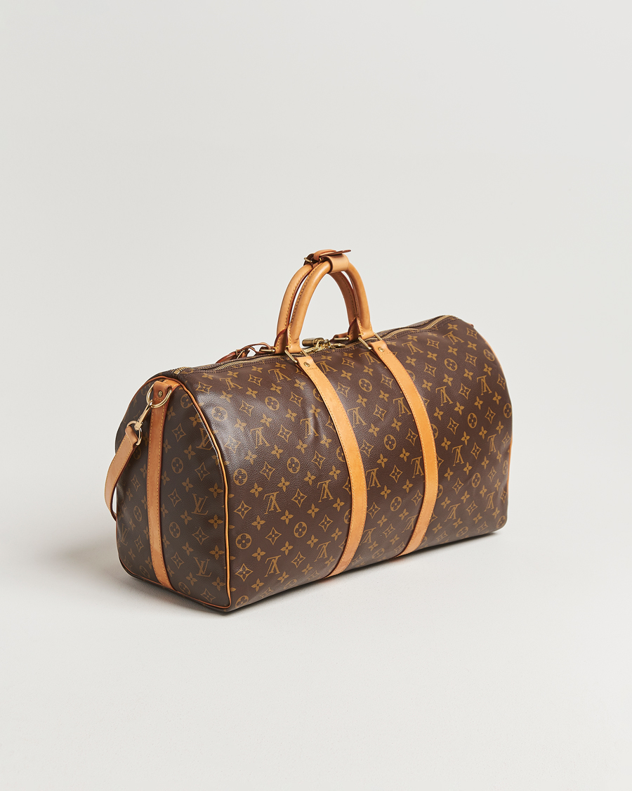 Herren | Pre-Owned & Vintage Bags | Louis Vuitton Pre-Owned | Keepall Bandoulière 50 Monogram