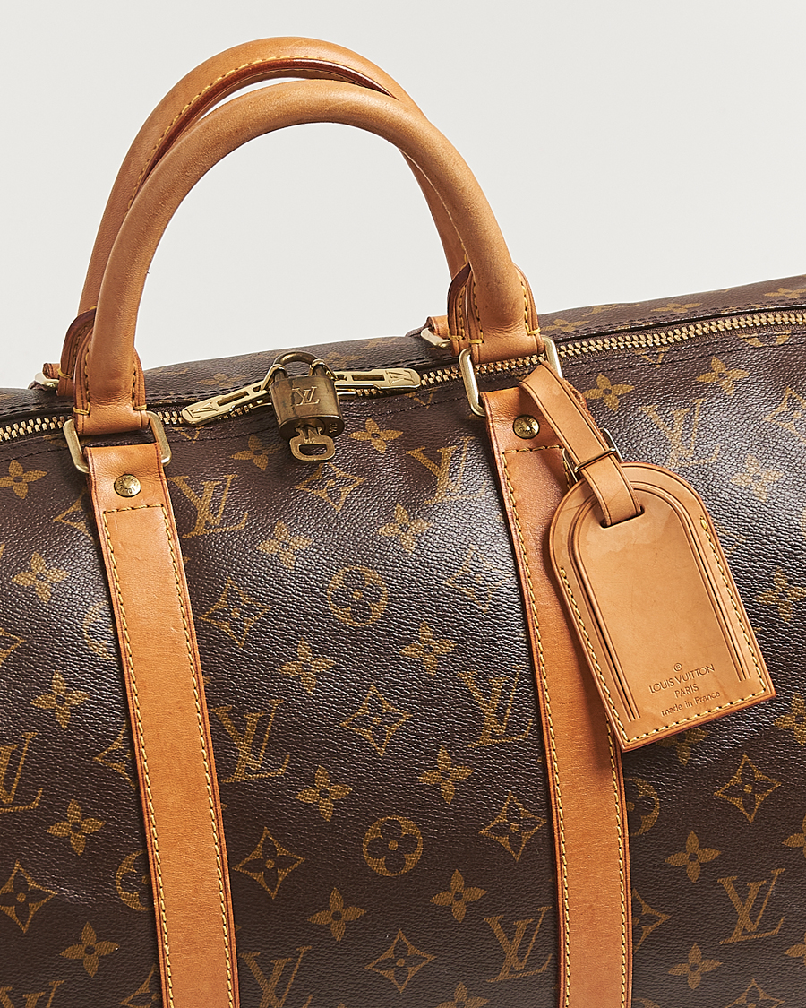 Herren | Pre-Owned & Vintage Bags | Louis Vuitton Pre-Owned | Keepall Bandoulière 50 Monogram