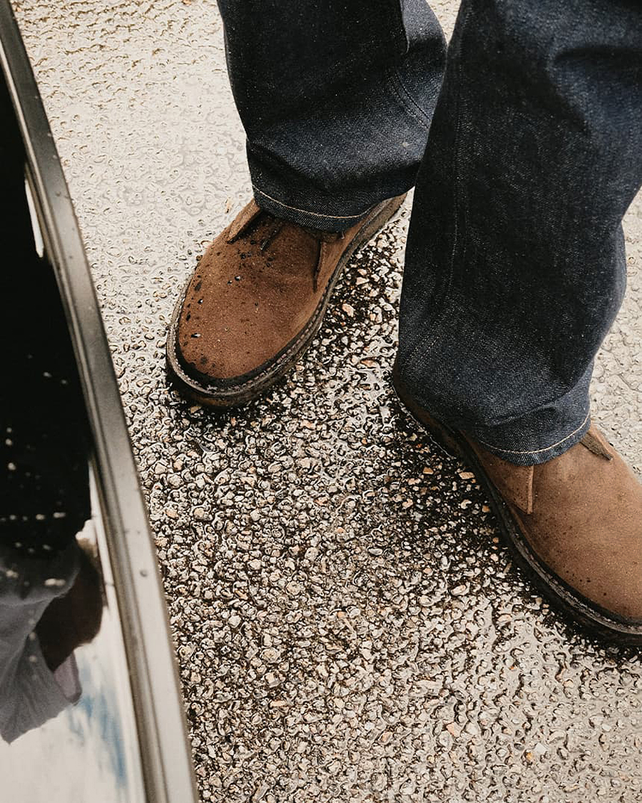 Herren | Boots | Astorflex for Care of Carl | Astorflex Stormflex Suede Dark Brown