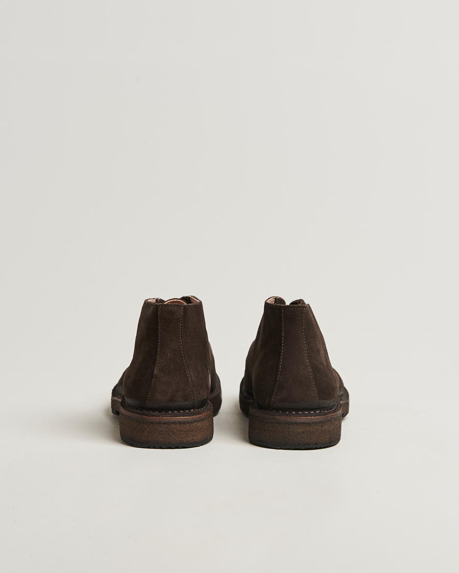Herren | Boots | Astorflex for Care of Carl | Astorflex Stormflex Suede Dark Brown