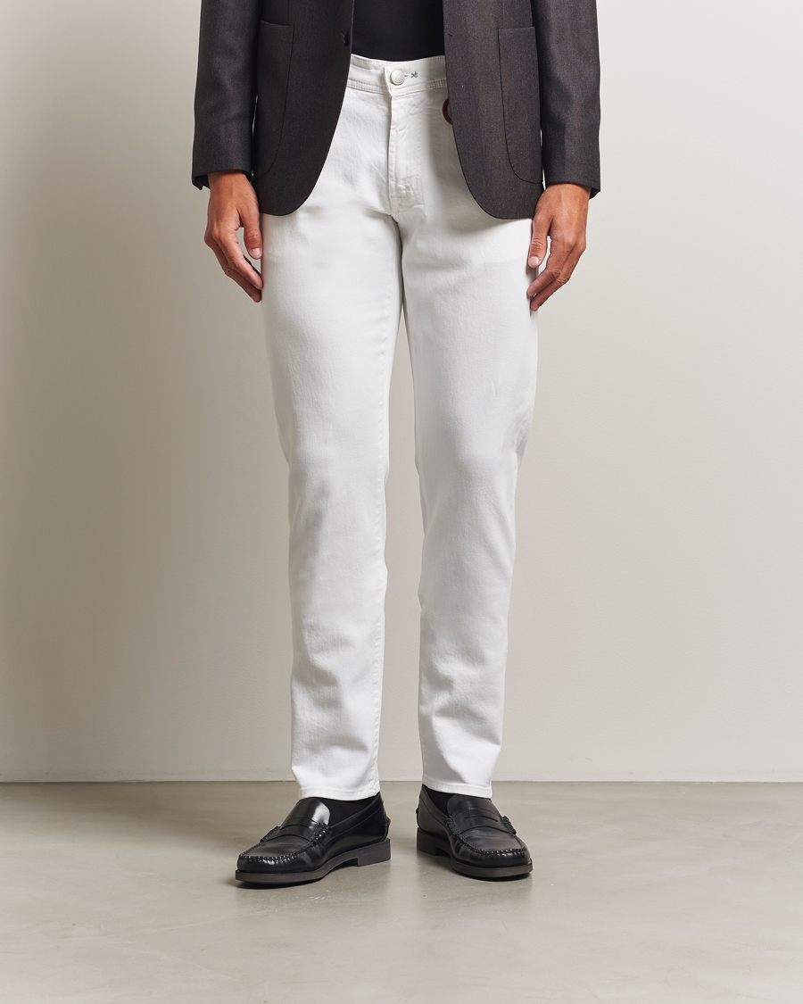 Herren | Jeans | Tramarossa | Michelangelo Stretch Jeans White Raw