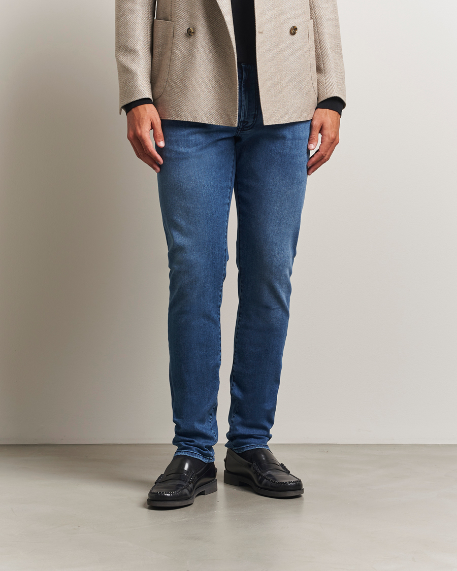 Herren | Jeans | Tramarossa | Michelangelo Stretch Jeans Sky Used
