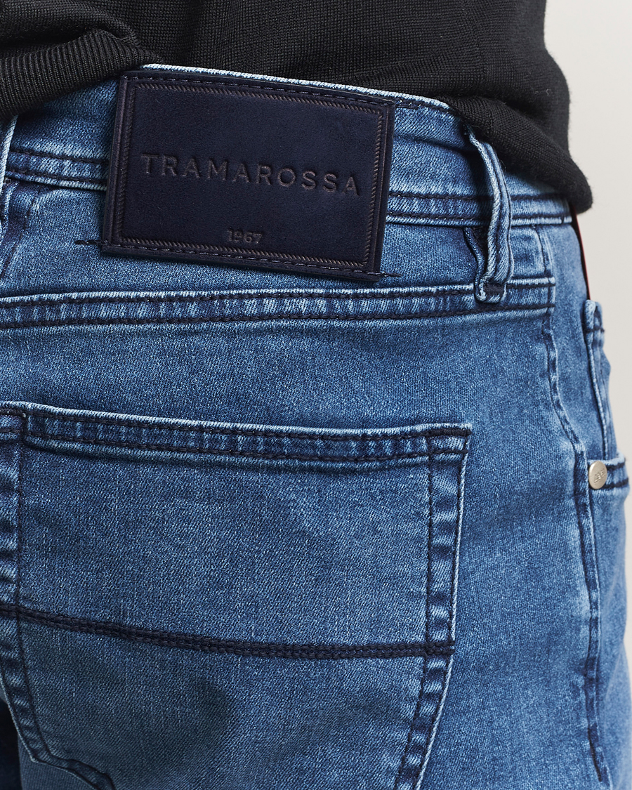 Herren | Jeans | Tramarossa | Michelangelo Stretch Jeans Sky Used