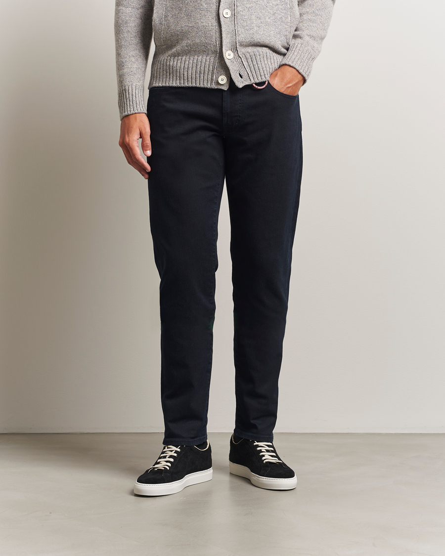Herren | Jeans | Tramarossa | Michelangelo Stretch Jeans Blue Black