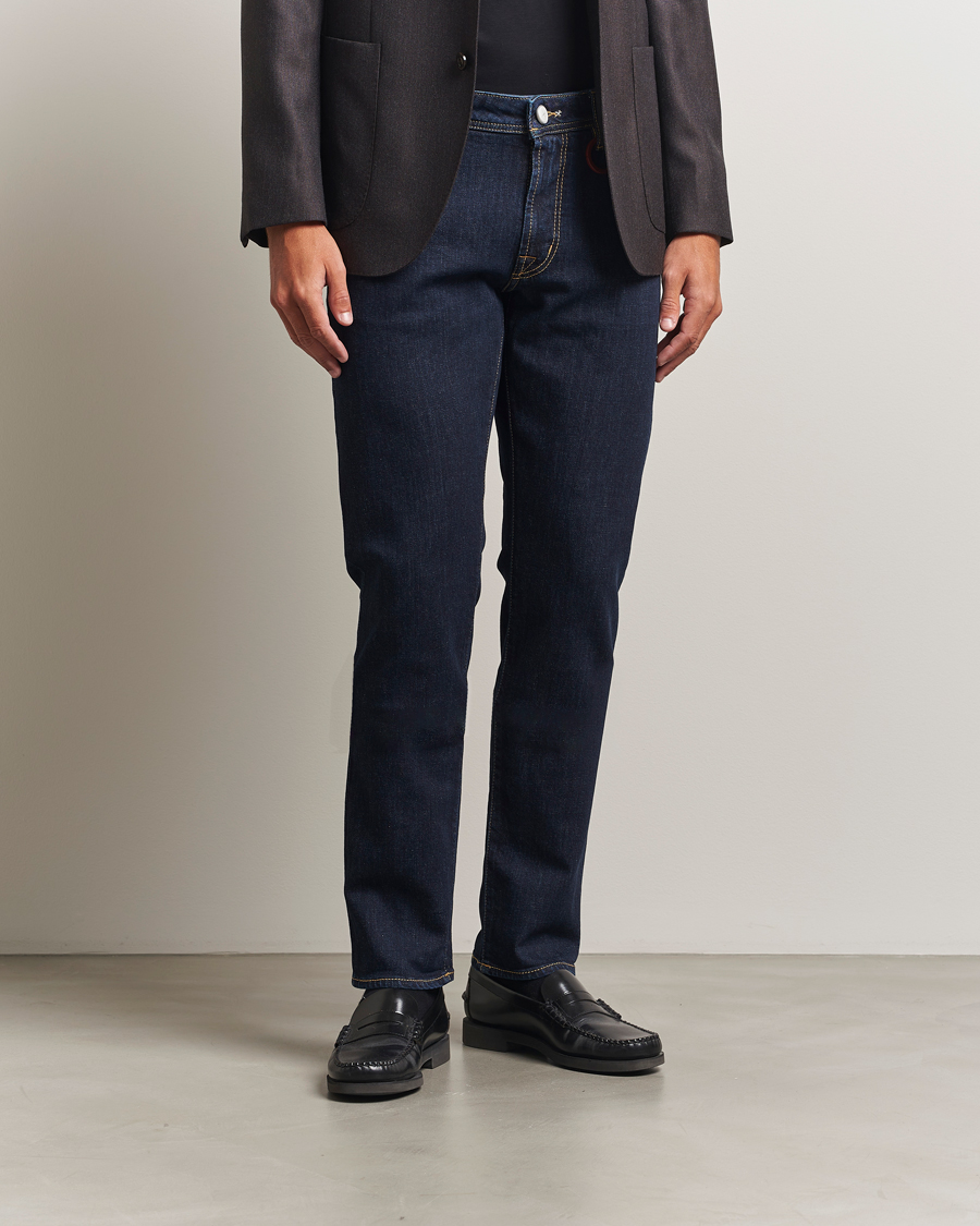 Herren | Hosen | Tramarossa | Michelangelo Stretch Jeans Blue Raw