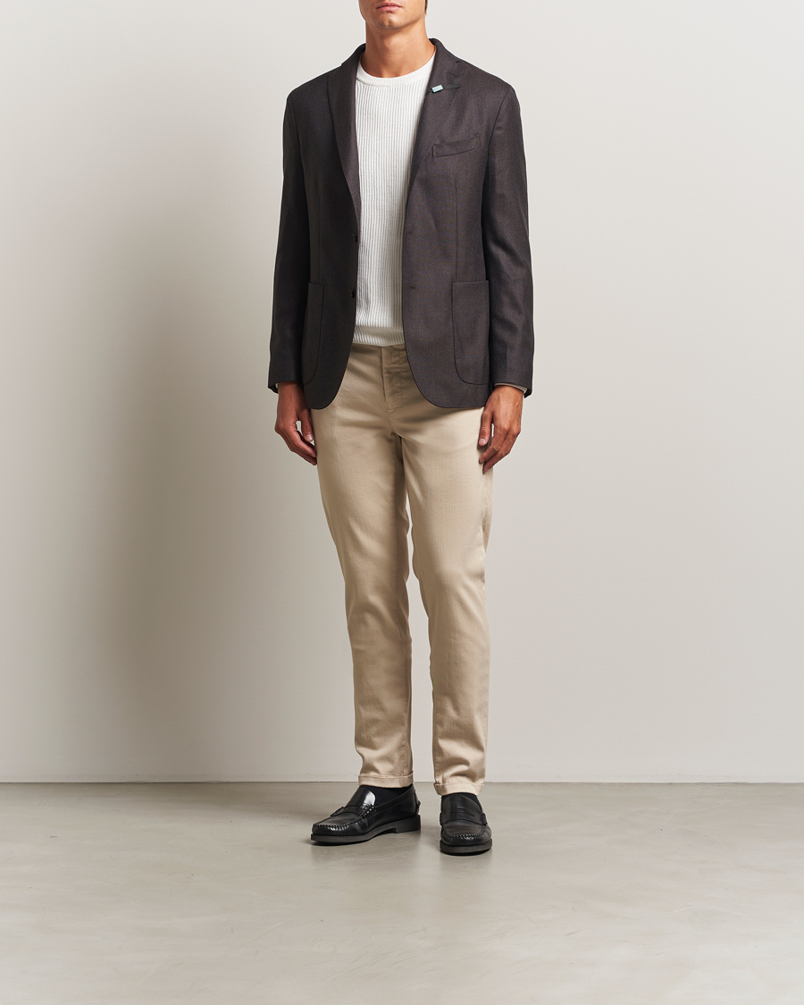 Herren | Hosen | Tramarossa | Luis Superstrech Cotton Chino Beige