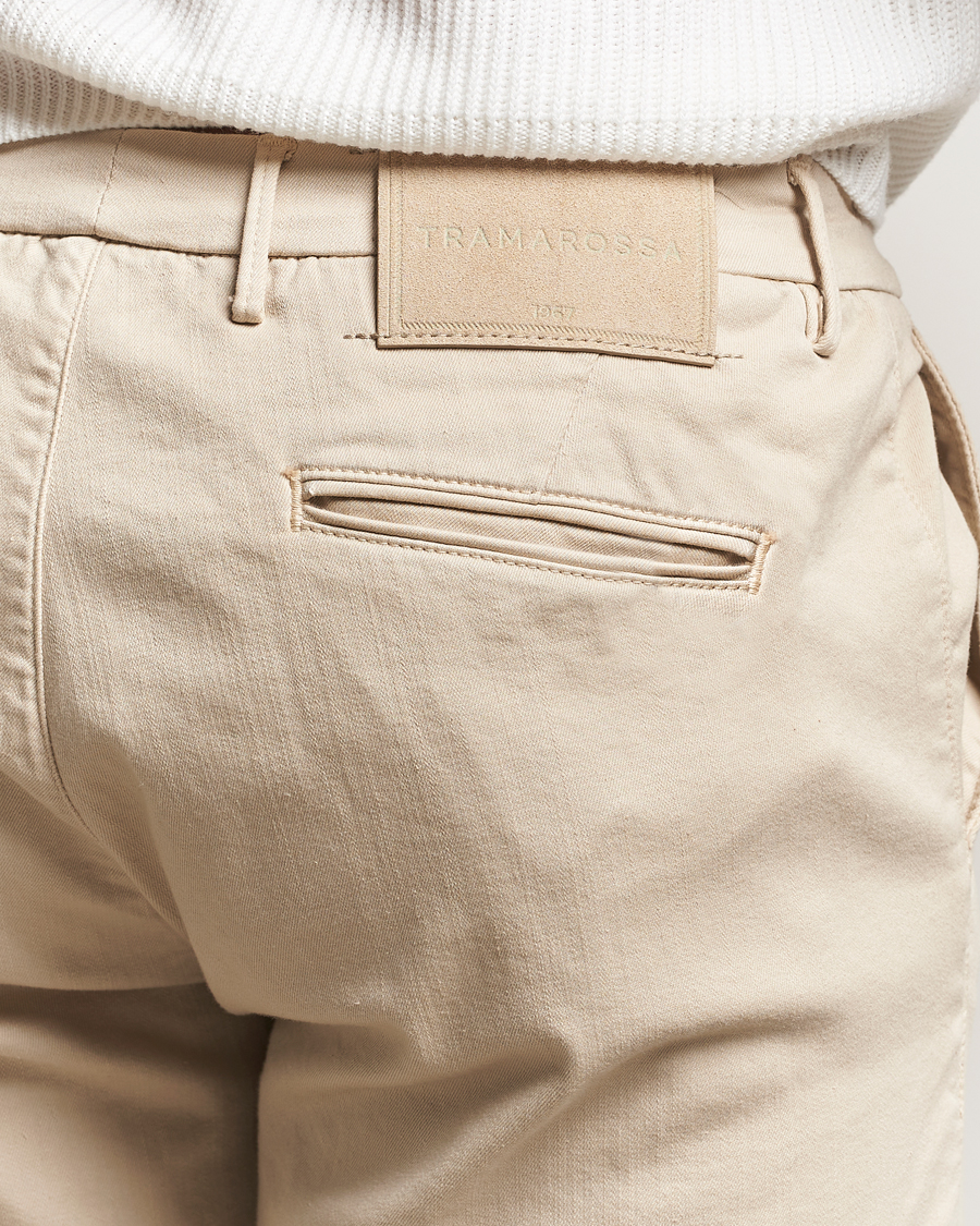Herren | Hosen | Tramarossa | Luis Superstrech Cotton Chino Beige