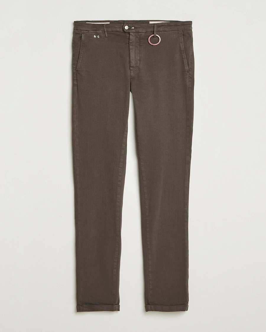 Herren | Hosen | Tramarossa | Luis Superstrech Cotton Chino Brown