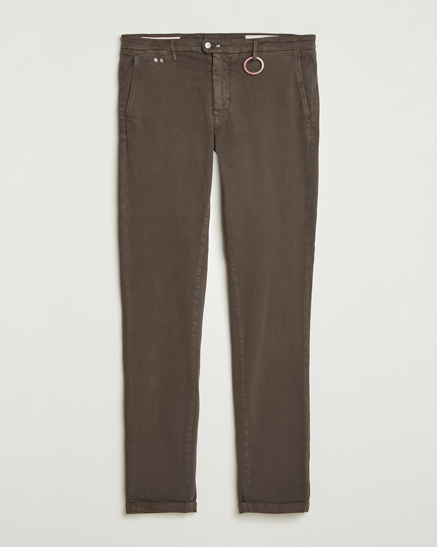Herren | Hosen | Tramarossa | Luis Superstrech Cotton Chino Brown