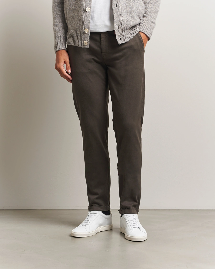 Herren | Hosen | Tramarossa | Luis Superstrech Cotton Chino Brown