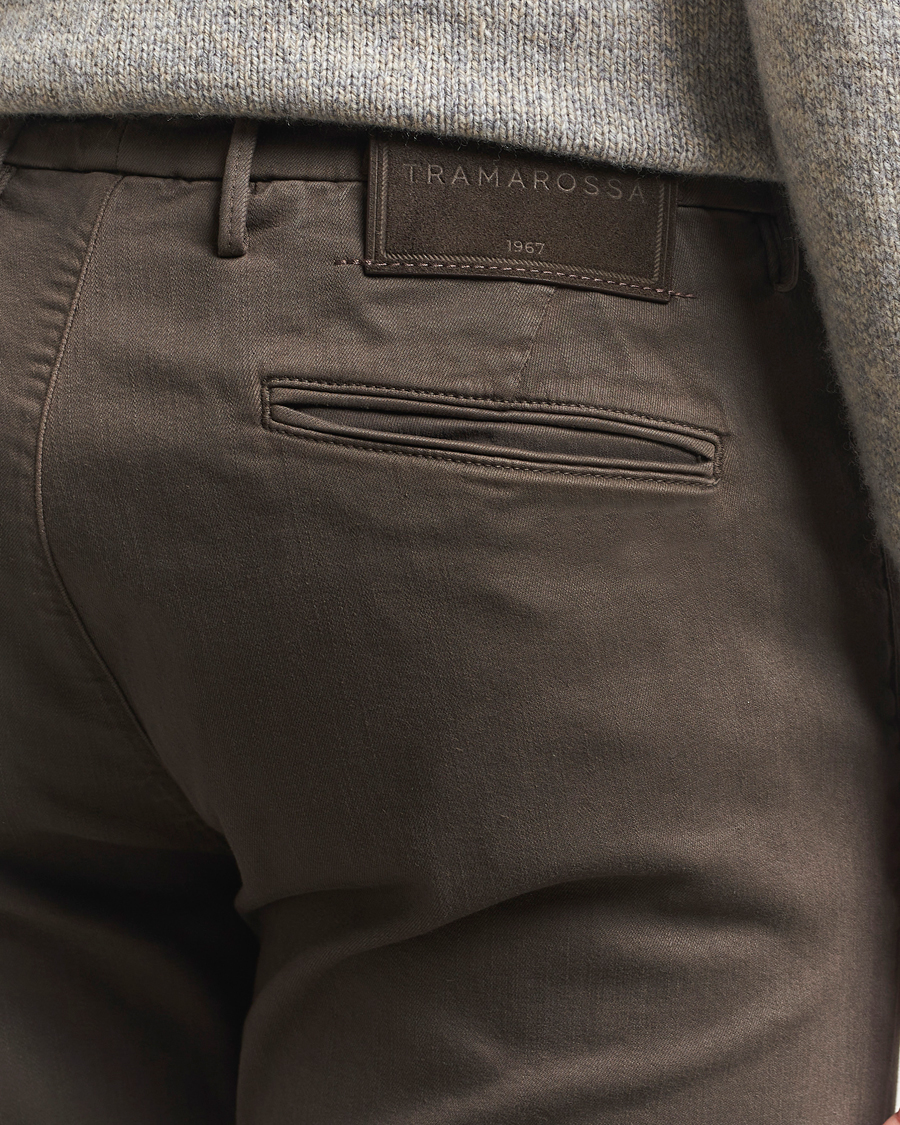 Herren | Hosen | Tramarossa | Luis Superstrech Cotton Chino Brown