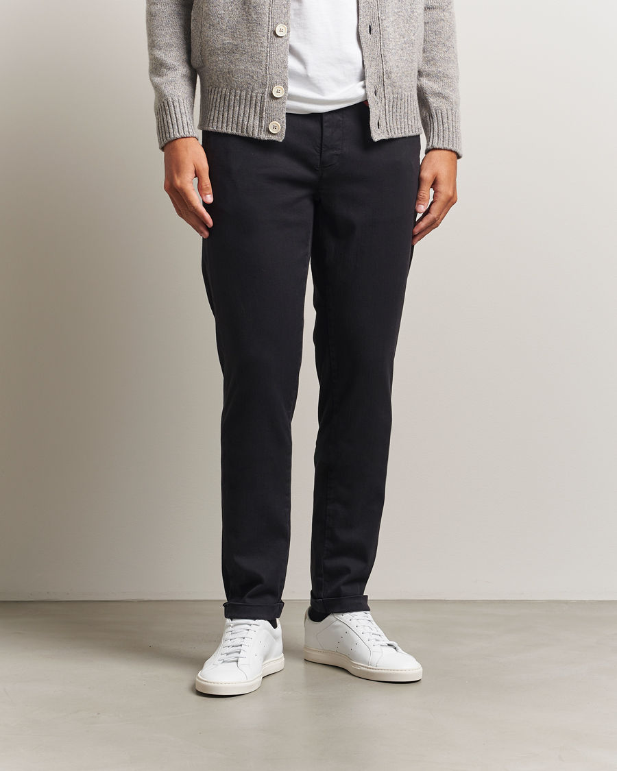 Herren | Hosen | Tramarossa | Luis Superstrech Cotton Chino Black