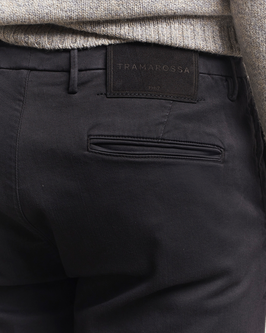 Herren | Hosen | Tramarossa | Luis Superstrech Cotton Chino Black