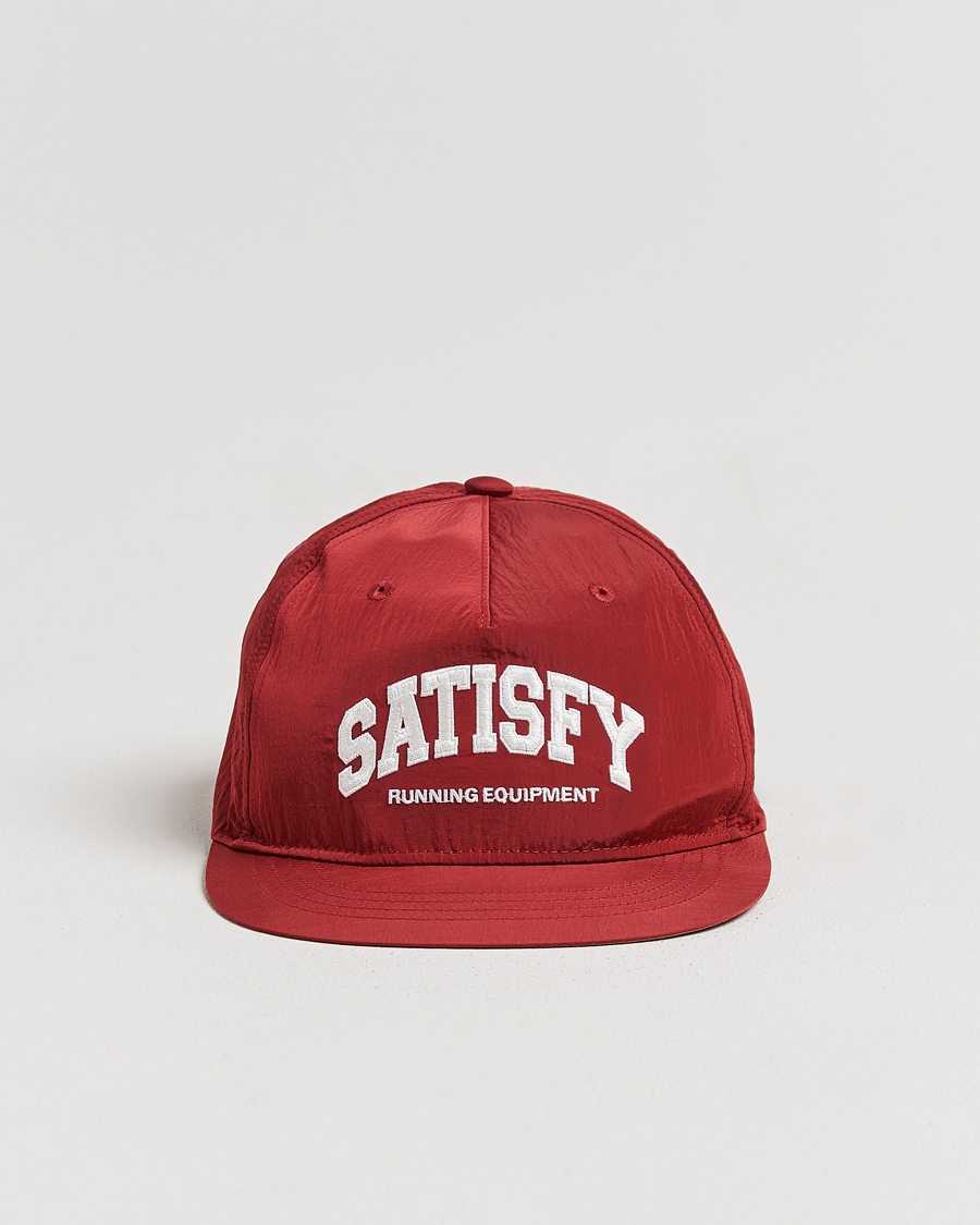 Herren | Hüte & Mützen | Satisfy | FliteSilk Running Cap Burgundy