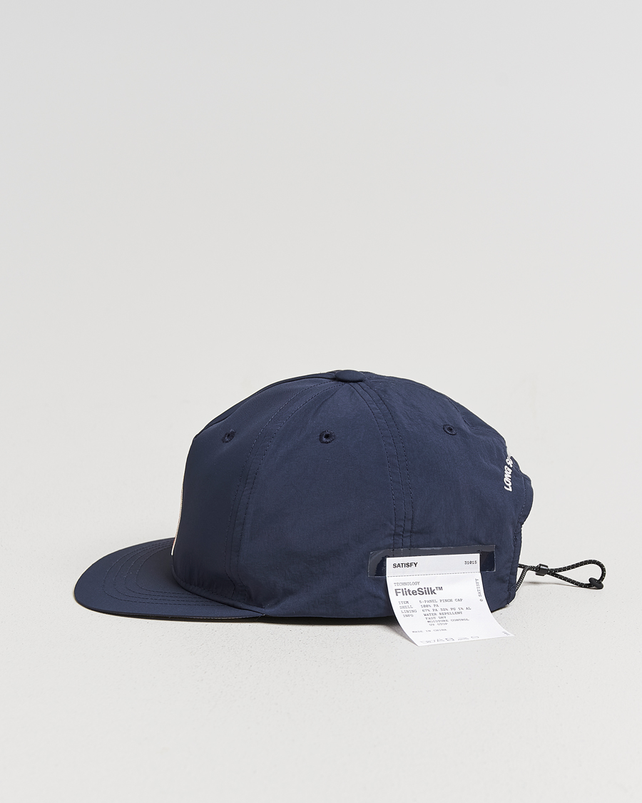 Satisfy FliteSilk Running Cap Navy bei Care of Carl