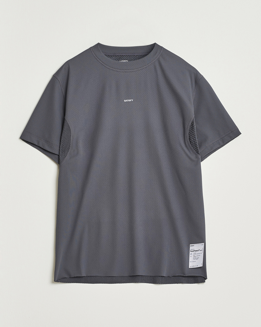 Herren | T-Shirts | Satisfy | FuzzFleece Octa T-Shirt Phantom