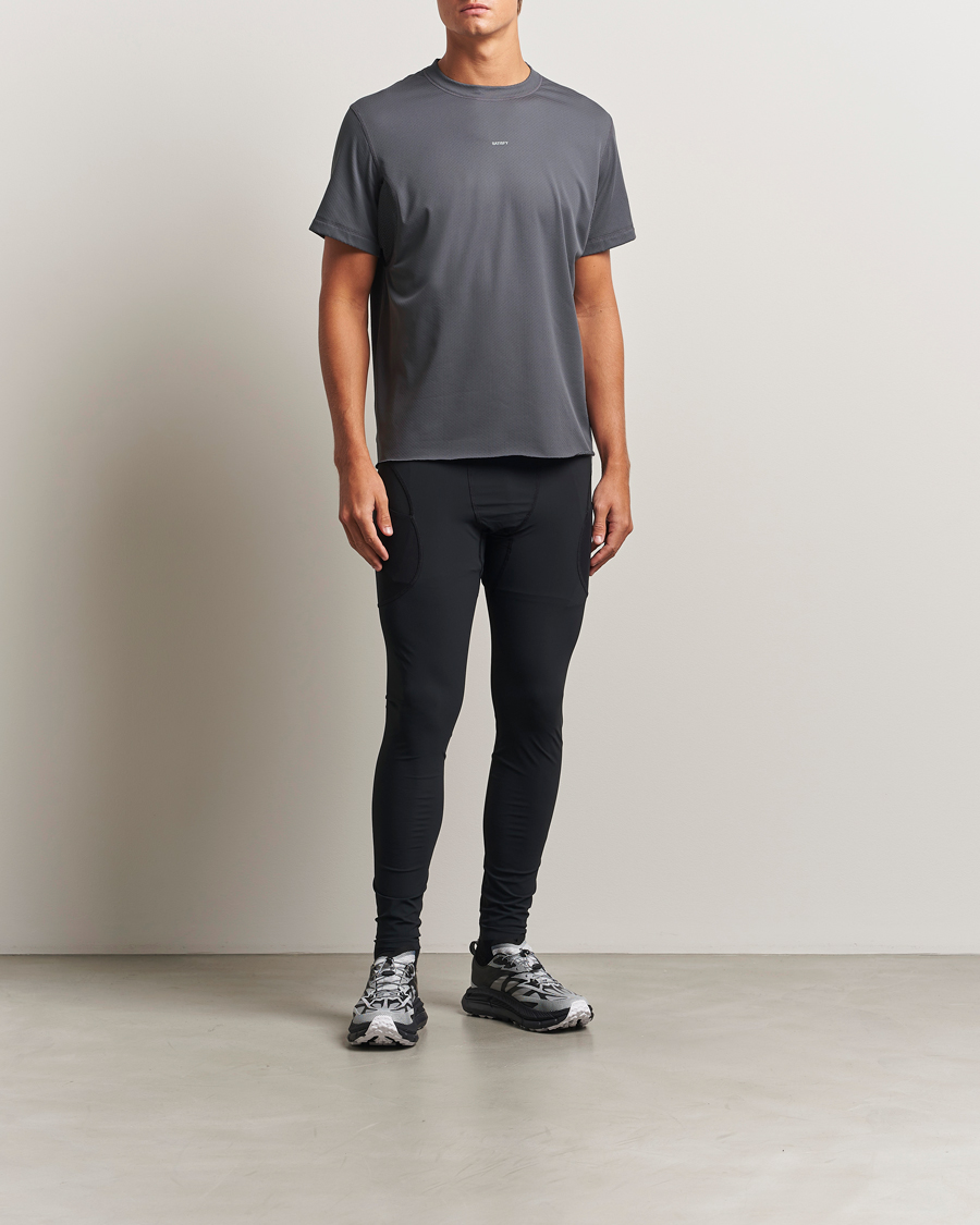 Herren | T-Shirts | Satisfy | FuzzFleece Octa T-Shirt Phantom