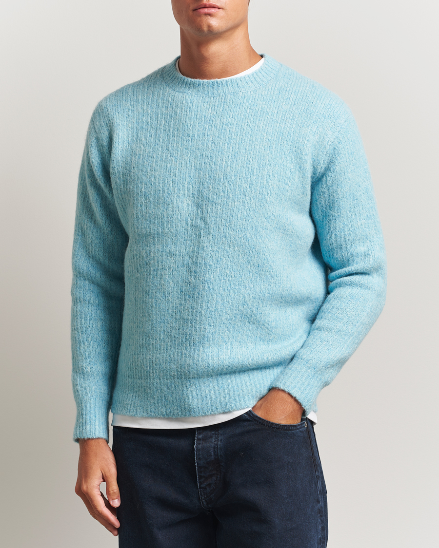 Herren | Pullover | Sunflower | Yak Sweater Ice Blue