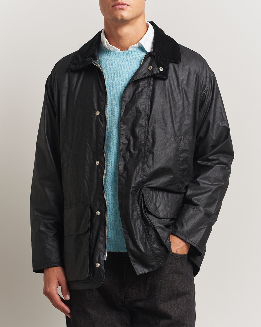 Herren | Jacken | Sunflower | Waxed Ripstop Jacket Black