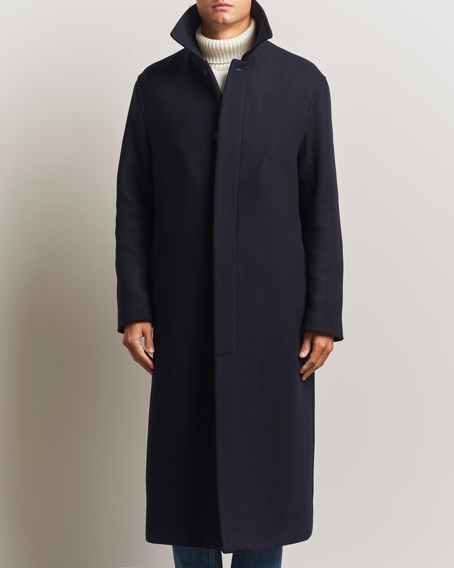 Herren | Jacken | Sunflower | Wool Winter Coat Navy