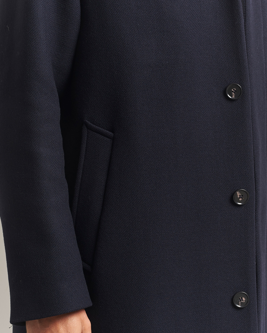Herren | Jacken | Sunflower | Wool Winter Coat Navy