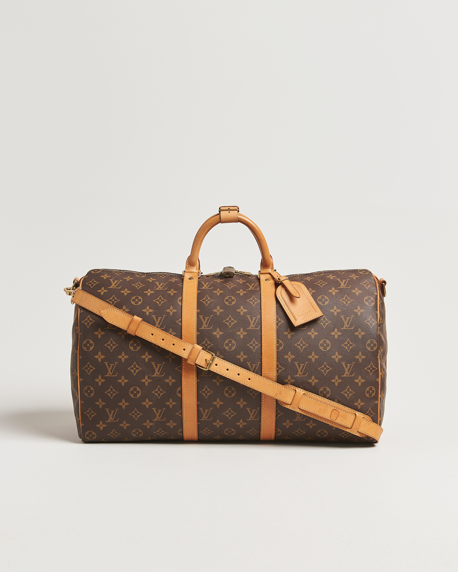 Herren | Pre-Owned & Vintage Bags | Louis Vuitton Pre-Owned | Keepall Bandoulière 50 Monogram