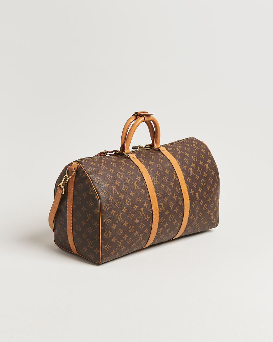 Herren | Pre-Owned & Vintage Bags | Louis Vuitton Pre-Owned | Keepall Bandoulière 50 Monogram